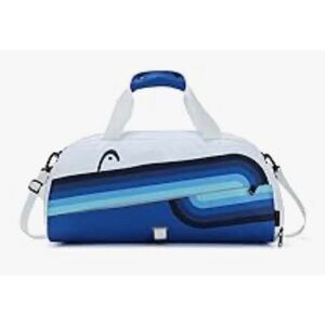 HEAD Large Capacity Gym Bag with Shoes Compartment & Wet Pocket，Waterproof